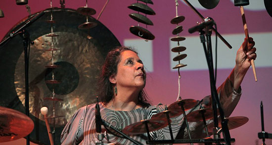 Marilyn Mazur Drummerworld