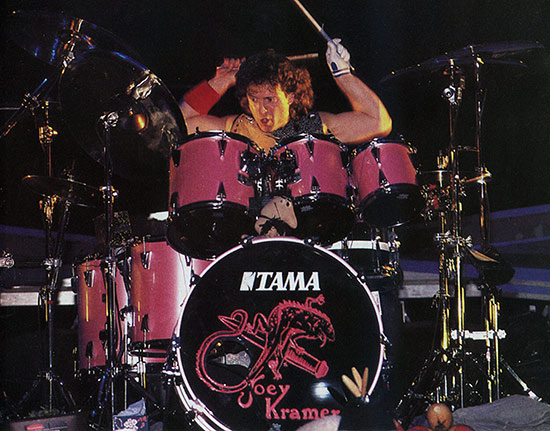 Joey Kramer Drummerworld