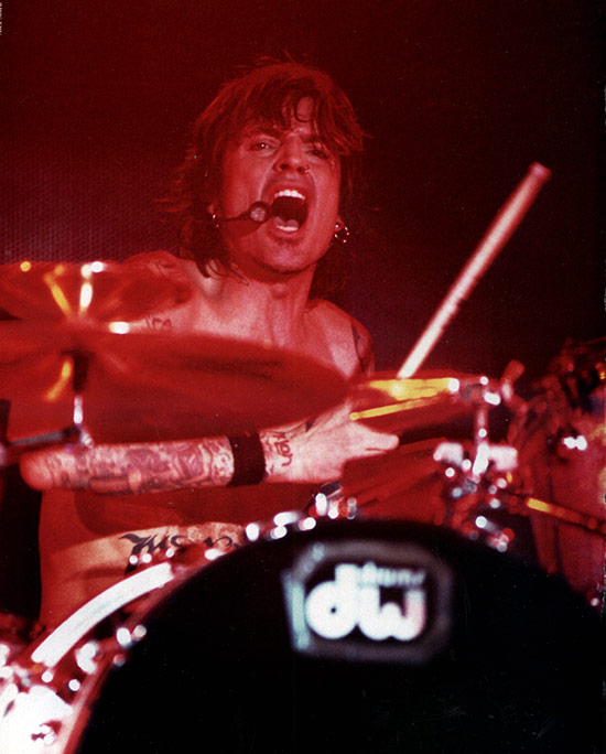 Tommy Lee Drummerworld