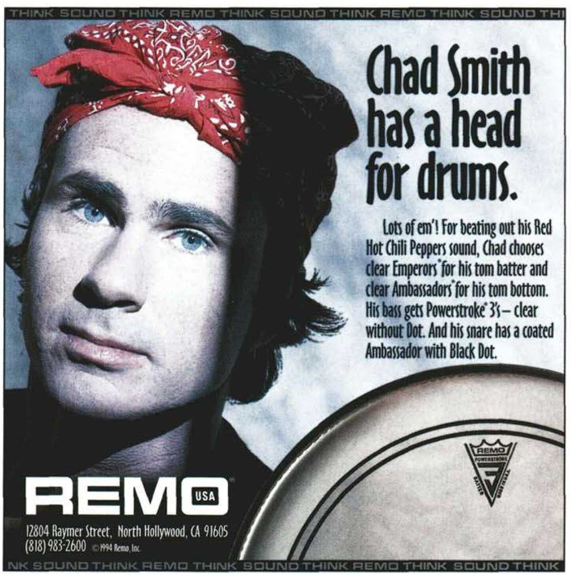 Chad Smith Drummerworld