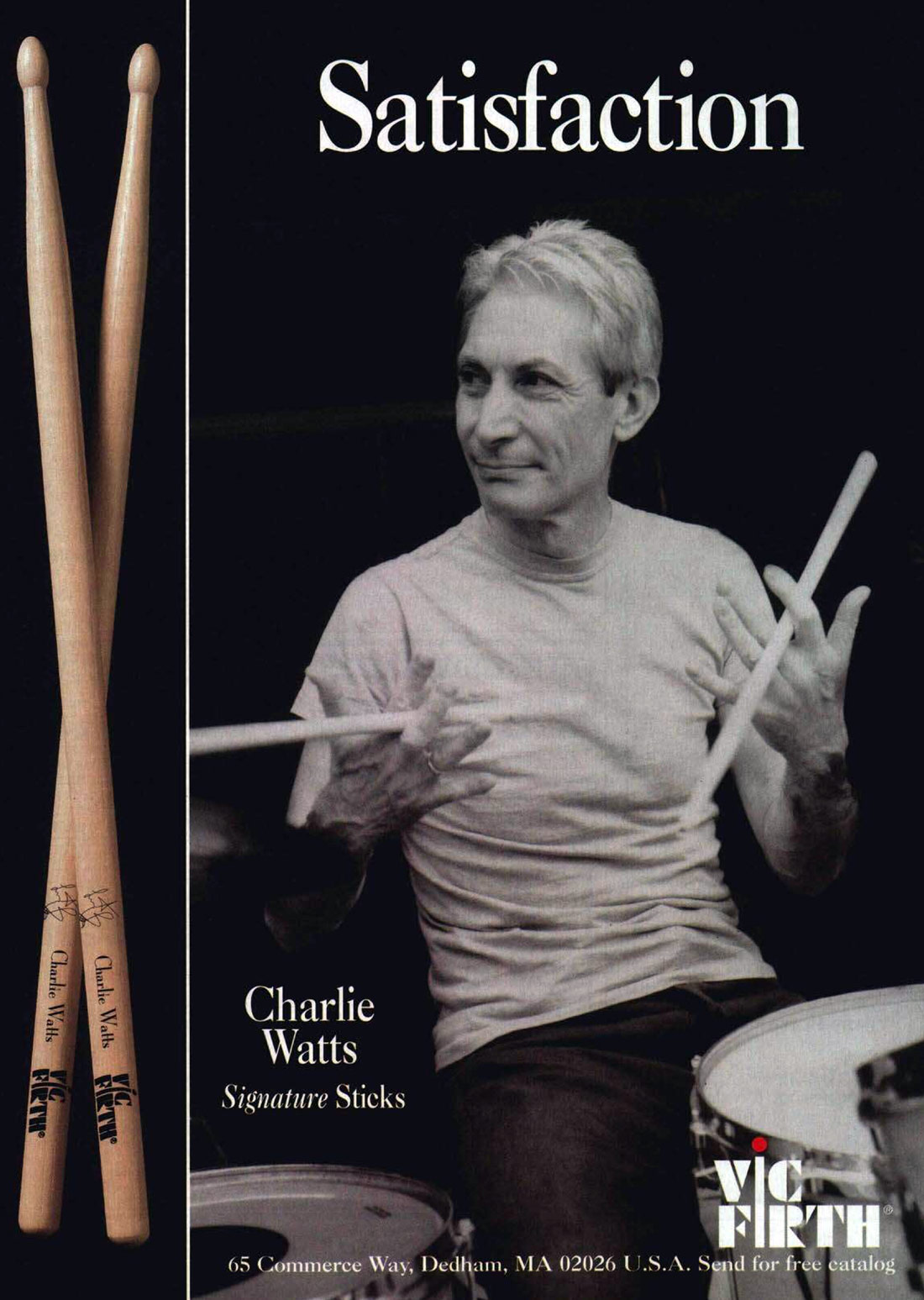 Charlie Watts Drummerworld The Rolling Stones
