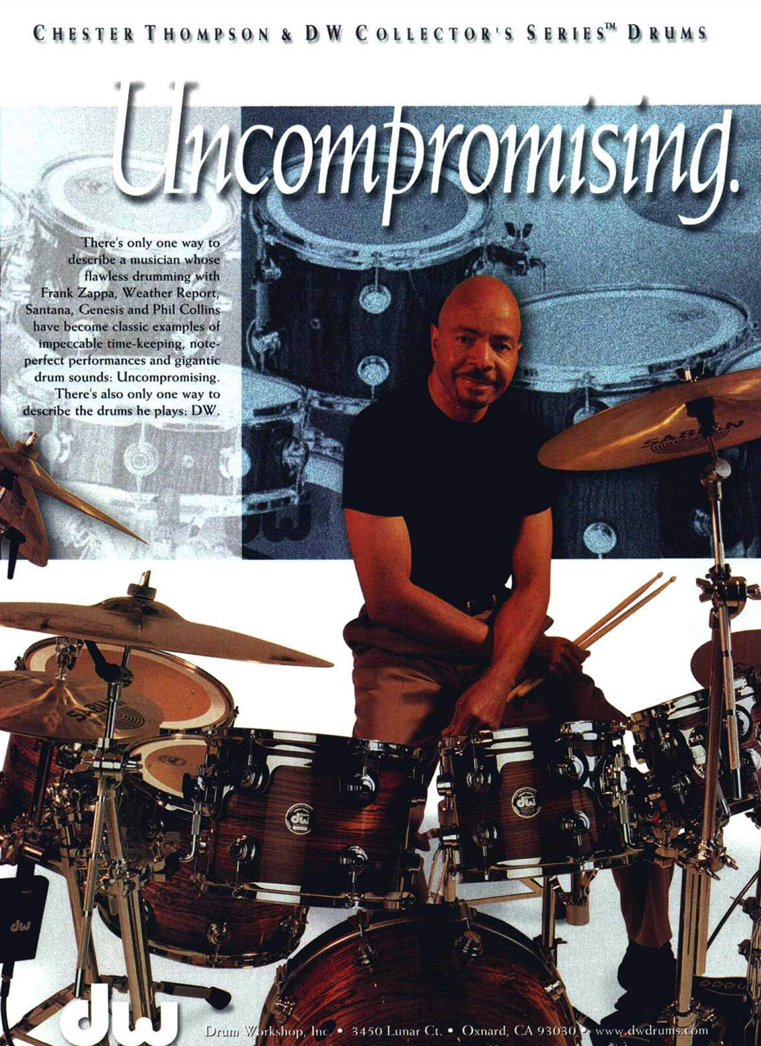 Chester Thompson Drummerworld