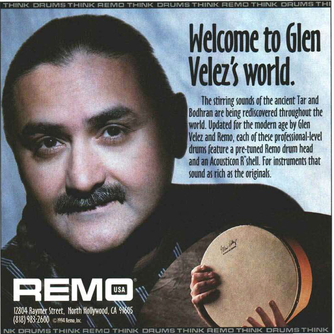 Glen Velez Drummerworld