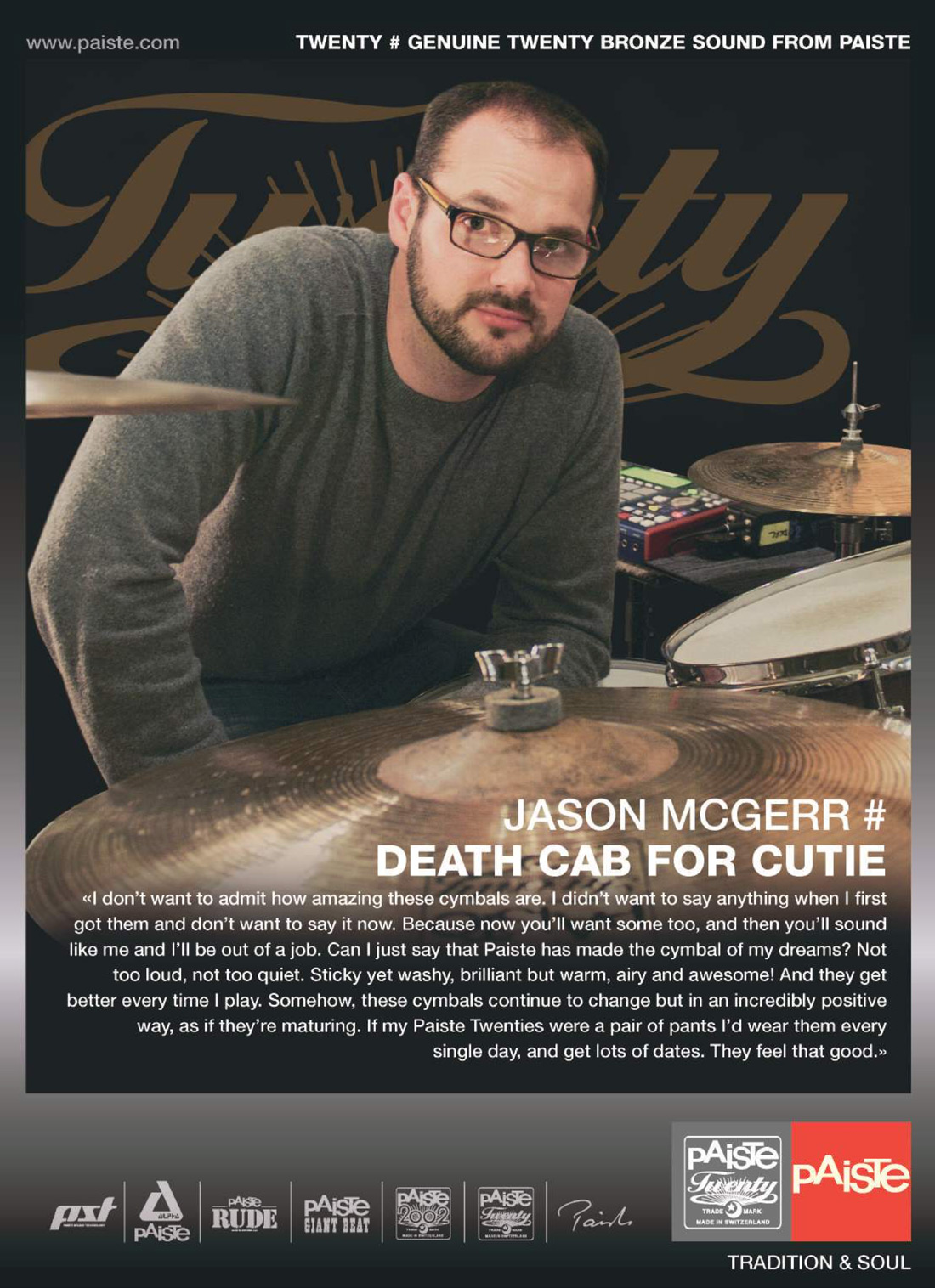 Jason McGerr Drummerworld