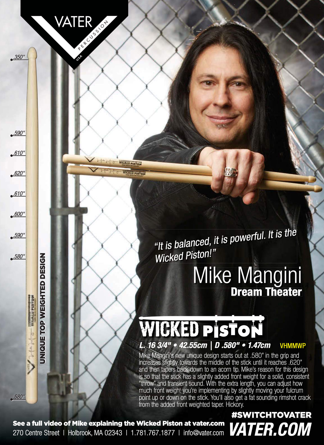 Mike Mangini Drummerworld