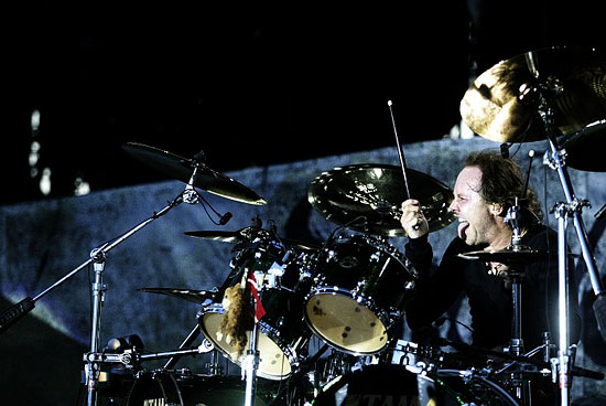 Lars Ulrich - Metallica - Drummerworld